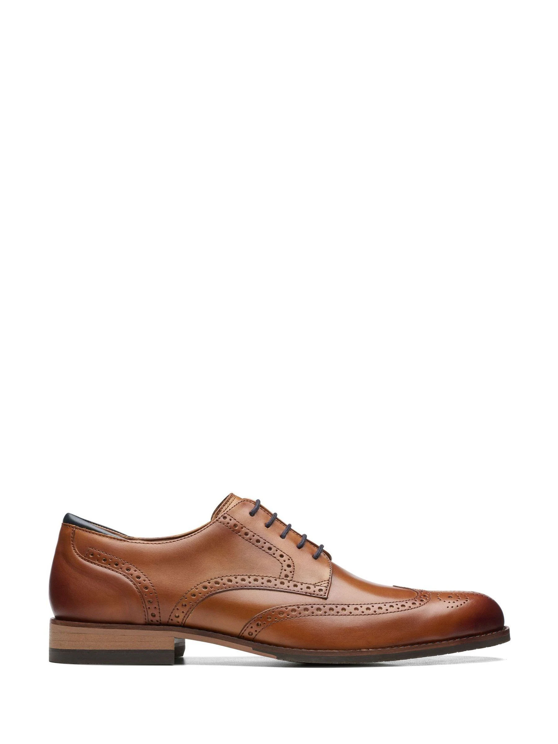 Natuurlijk - Standaard pasvorm (G) - Clarks - British Craftarlo schoenen met veters