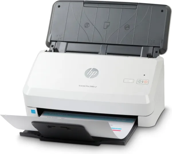 HP Scanjet Pro 2000 s2 Sheet-feed - Dokumentscanner - Duplex - 216 x 3100 mm - 600 dpi x 600 dpi - op til 35 ppm (mono) - ADF (50 ark) - op til 3500 scanninger pr. dag - USB 3.0