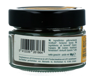 Aman Prana Zwarte Knoflook Poeder Bio 60GR