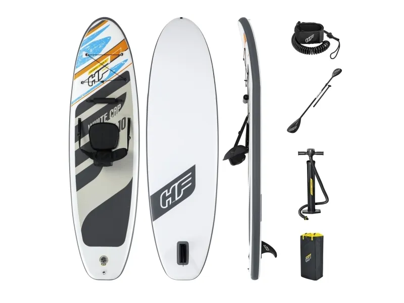 Bestway 65341, Stående padelboard (SUP), 120 kg, Fuld farveboks, ATTENTION!NO PROTECTION AGAINST DROWNING! SWIMMERS ONLY!, 3050 mm, 11,9 kg