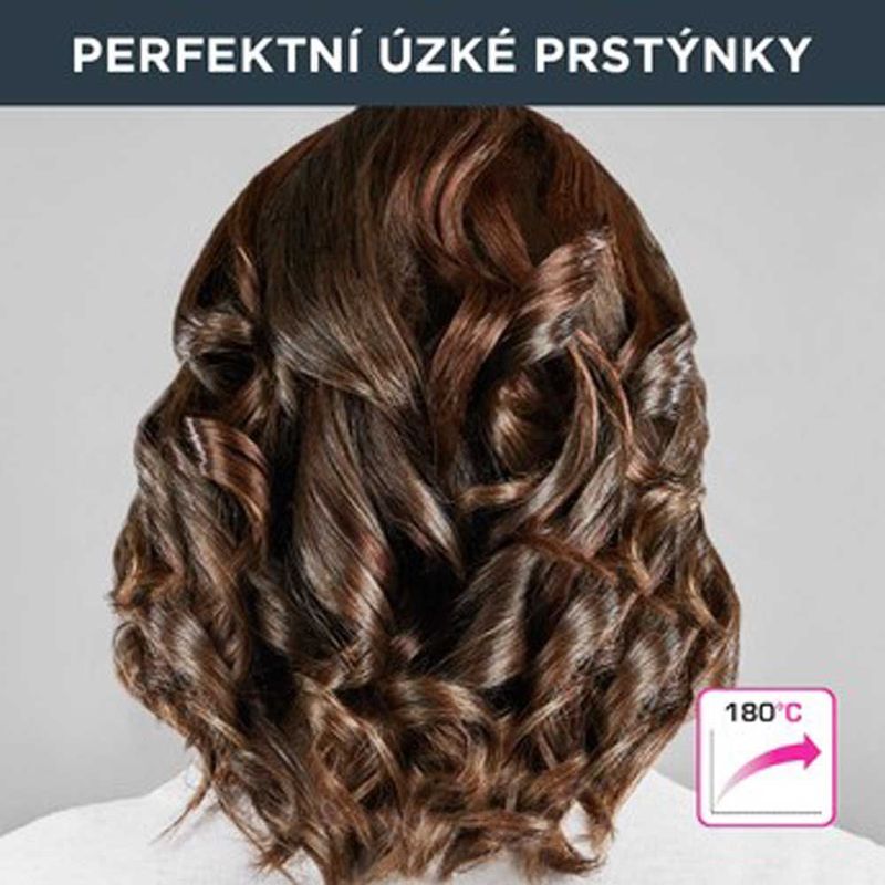 Rowenta CF2133 - Krultang - Zwart - Fuchsia - 16 mm