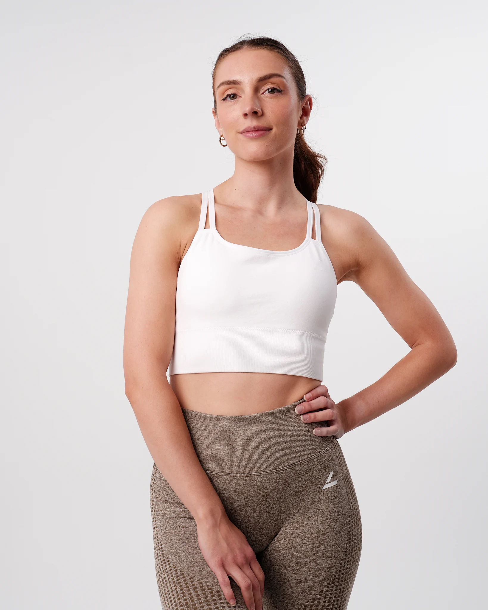 LEVITY Vamp Seamless Bra White