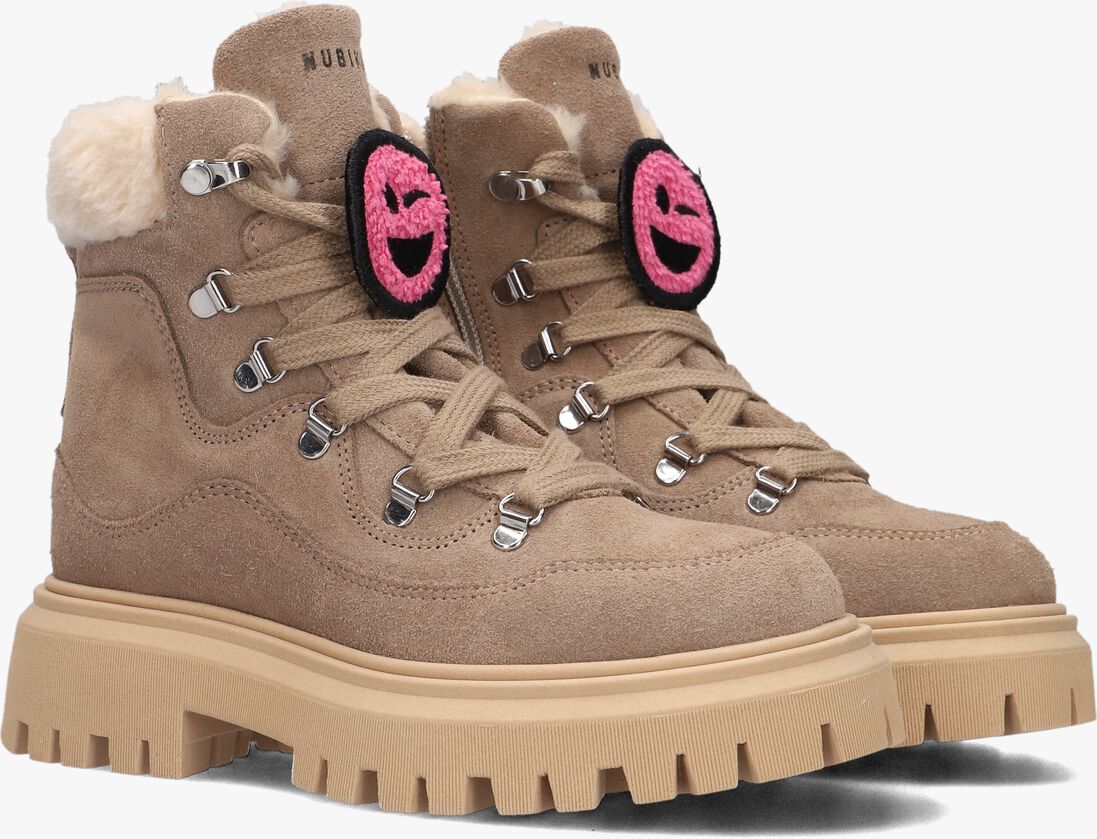 NUBIKK taupe nubikk veterboots fae montagne jr