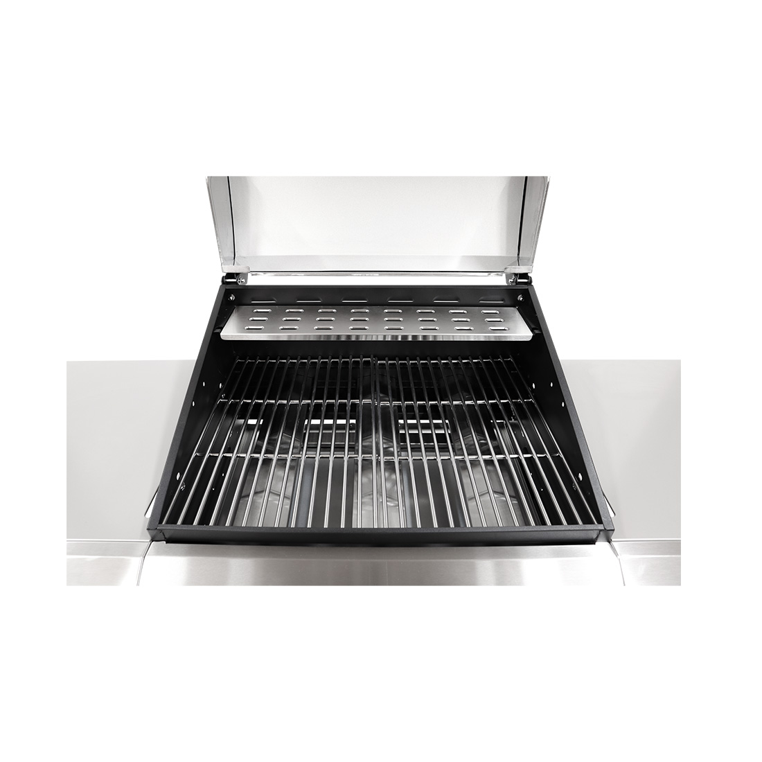 Mr.Grill 3 Brenner Chromstahl Gasgrill, inkl Gasschlauch und -Regler