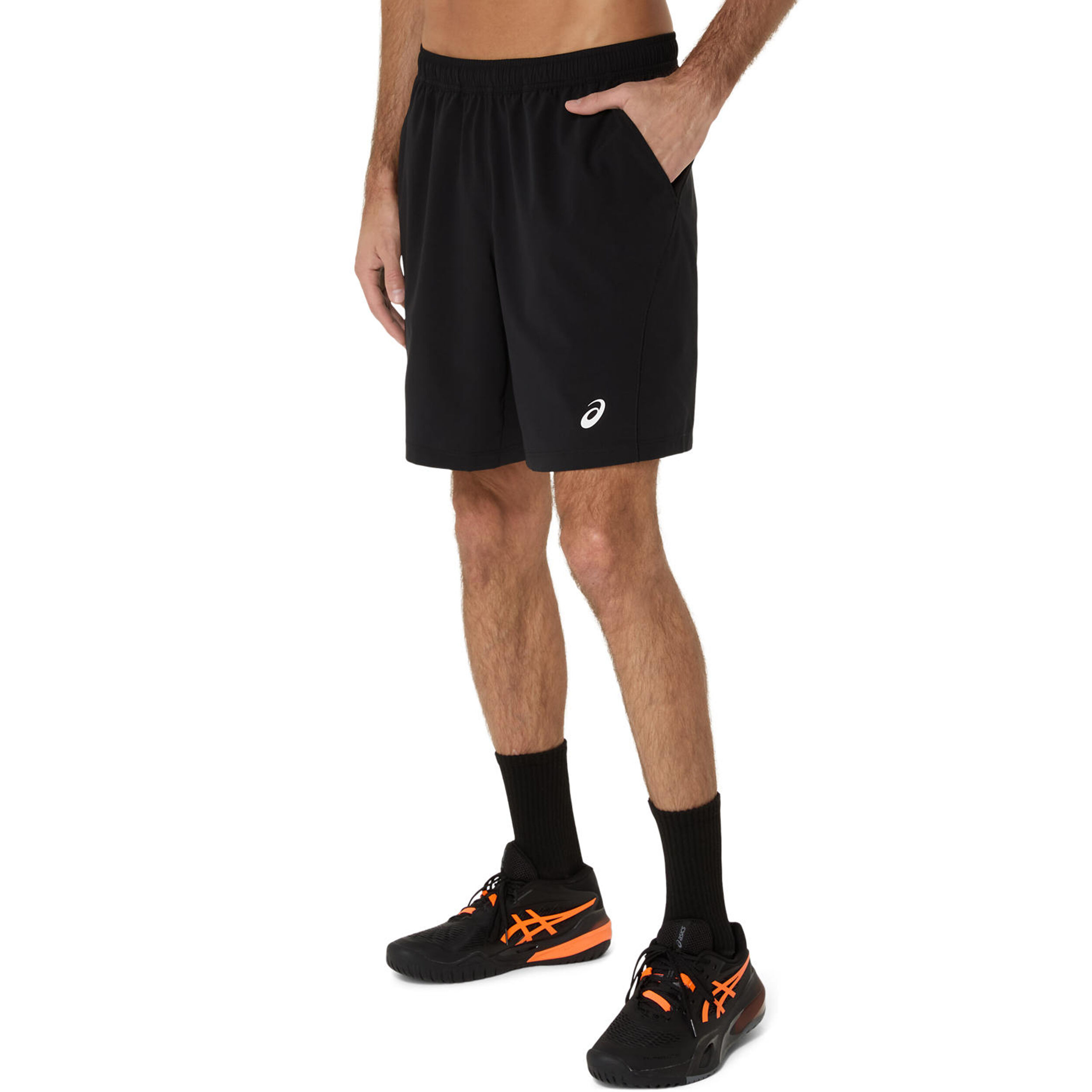 ASICS Court 9in Shorts Hommes - Noir