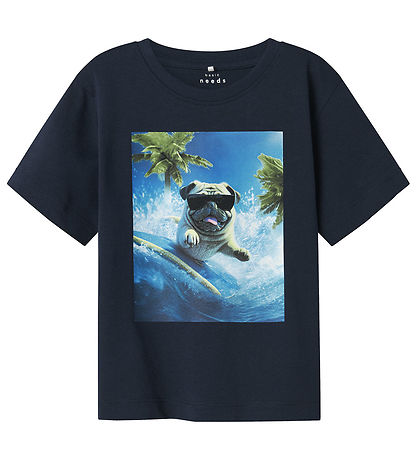 Name It T-Shirt - NmmVoto - Navy Blazer/Dog
