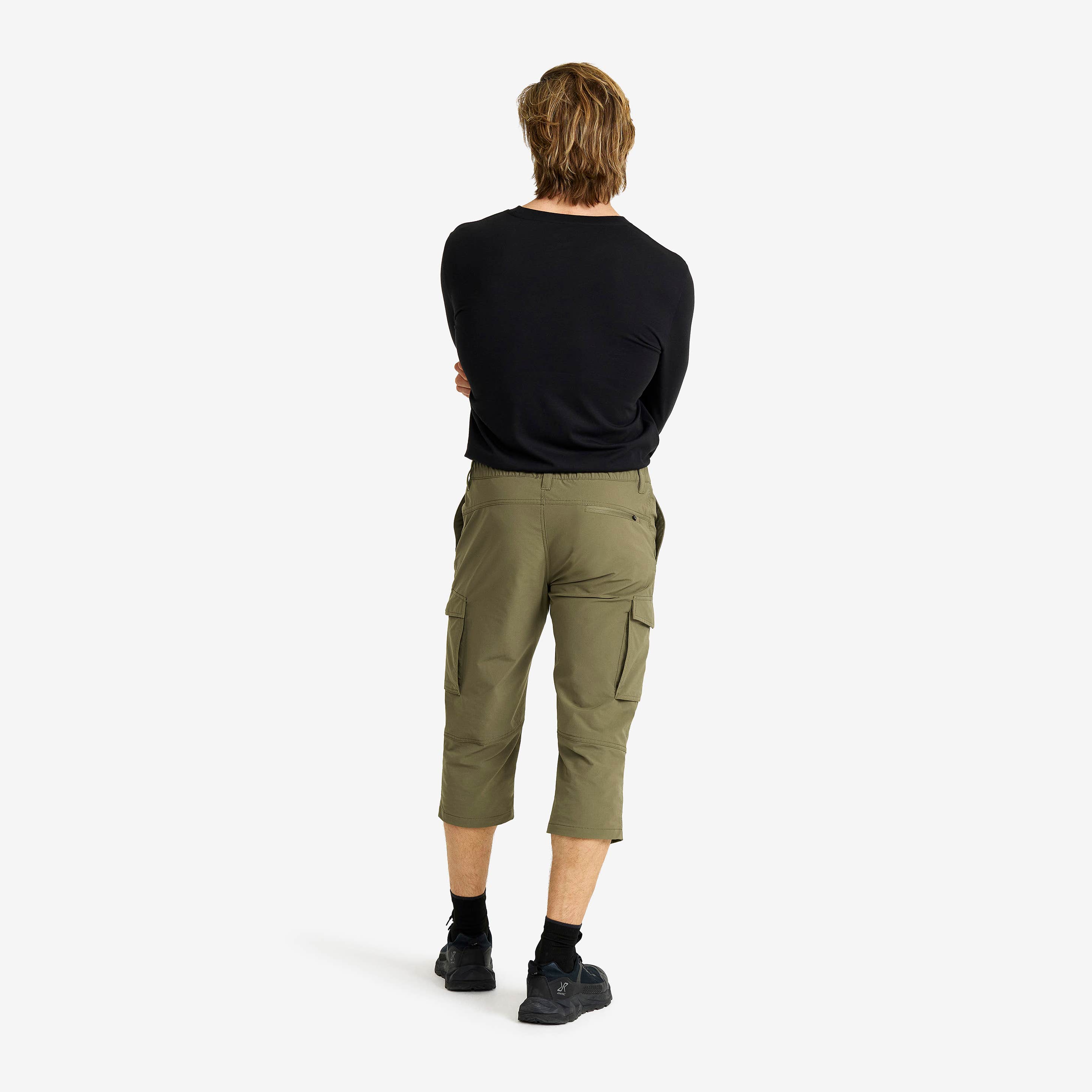 Adventure 3/4 Cargo Stretch Pants Herre Kalamata