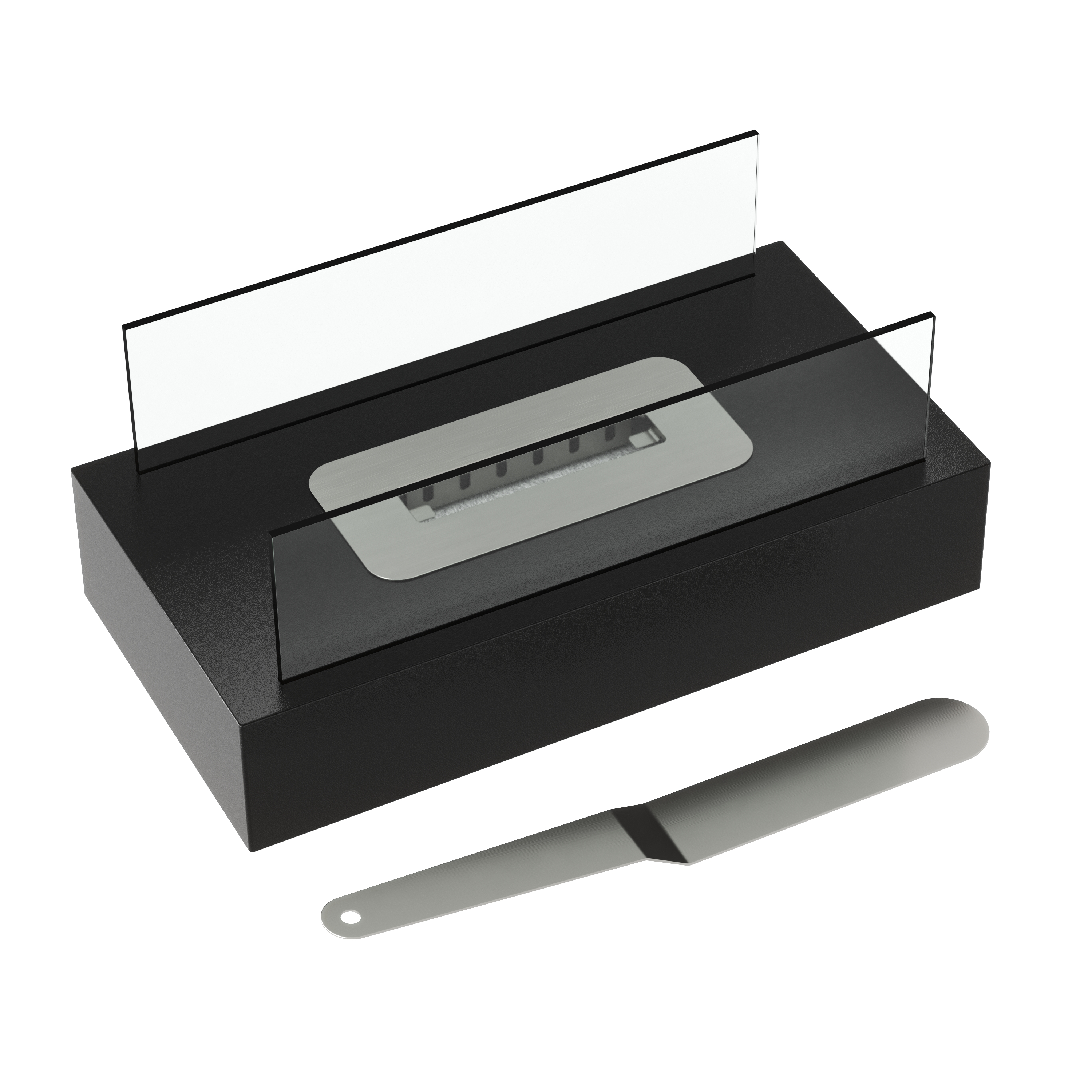 Tischkamin 35 x 18 x 15 cm schwarz