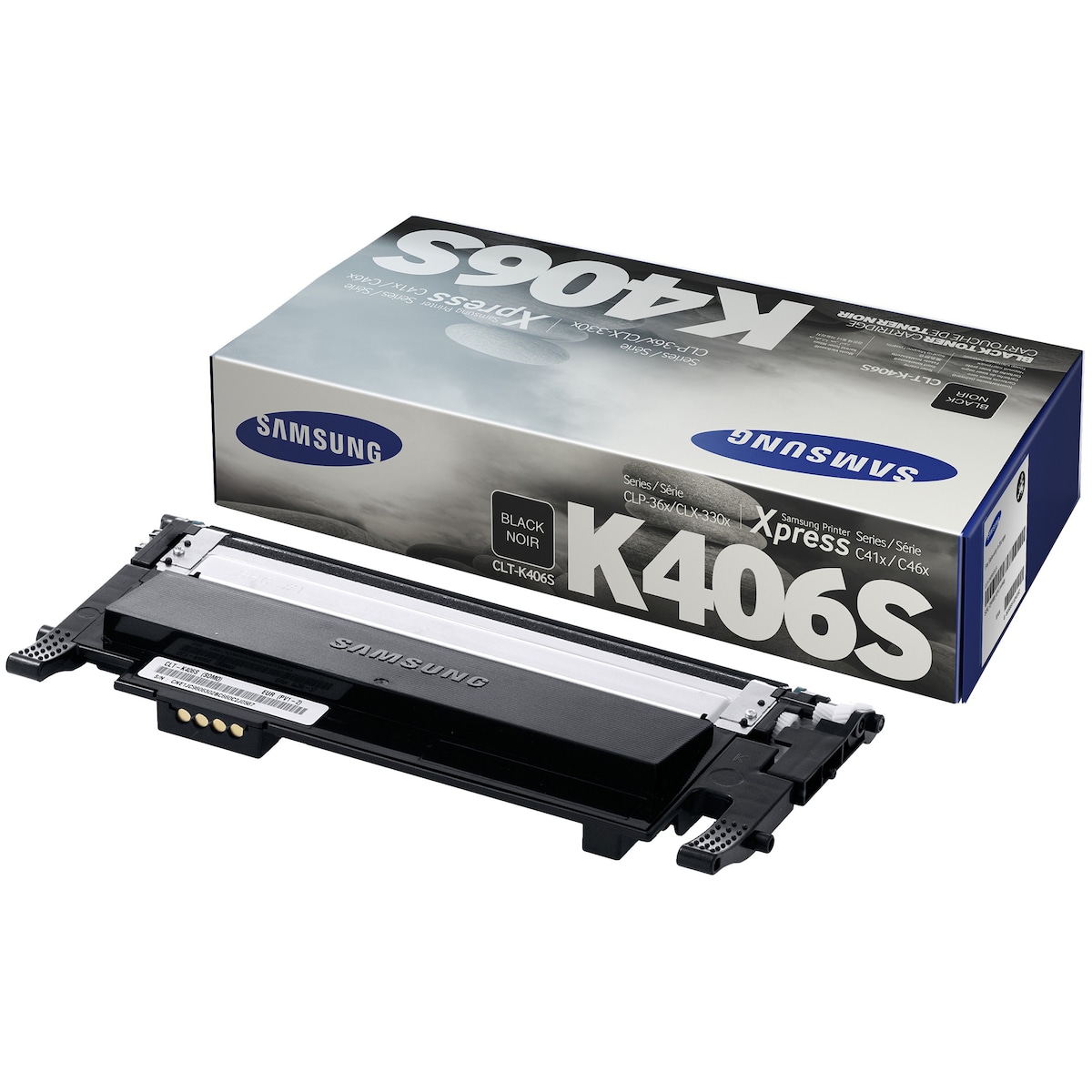 Samsung toner CLT-K406S Sort