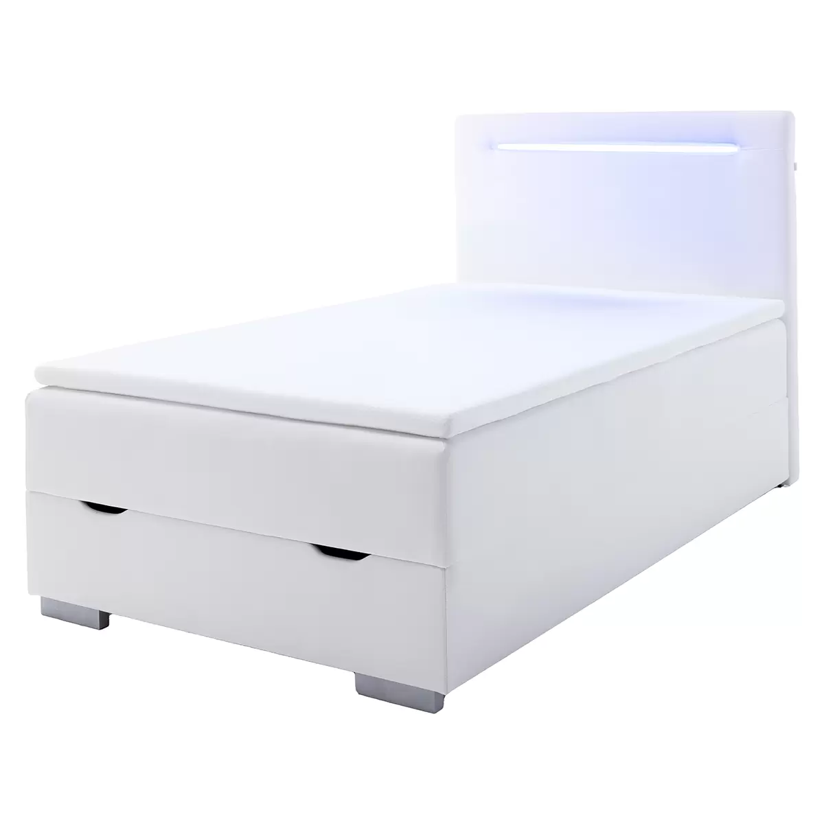 Boxspringbett Las Vegas I 120x200 weiss
