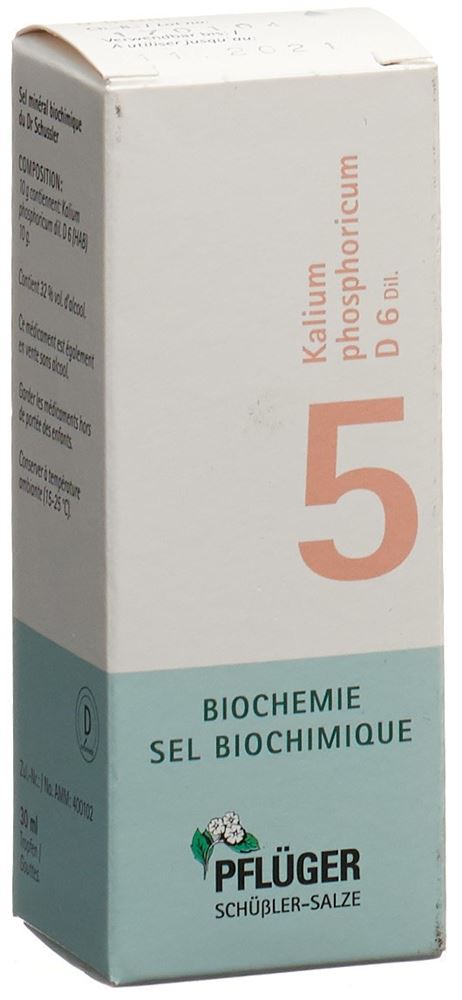 PFLUEGER Nr5 Kal phos 6 D<br>30 ml, Tropfen