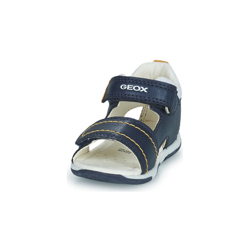 Geox - B SANDAL TAPUZ BOY B - Marine / Jaune