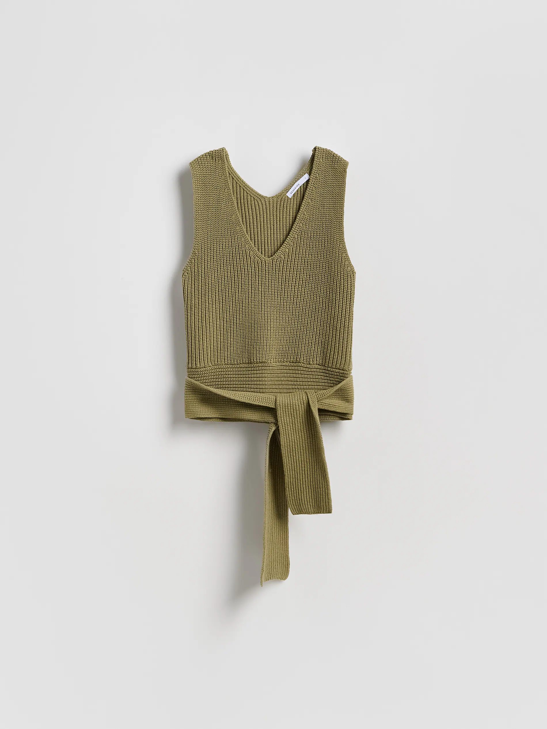 Bluse mit Bindedetail