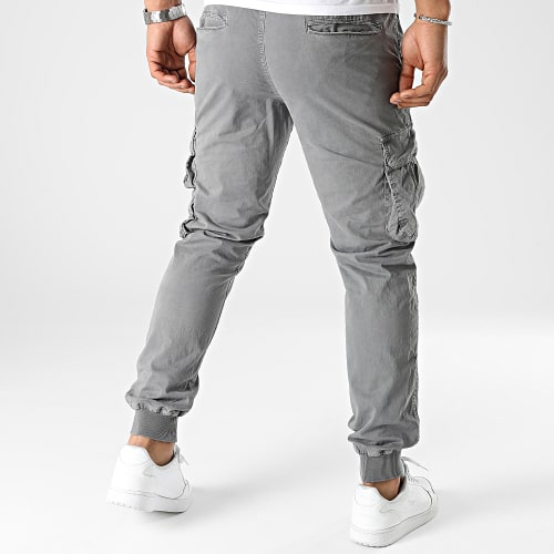Pantalon Cargo Gris