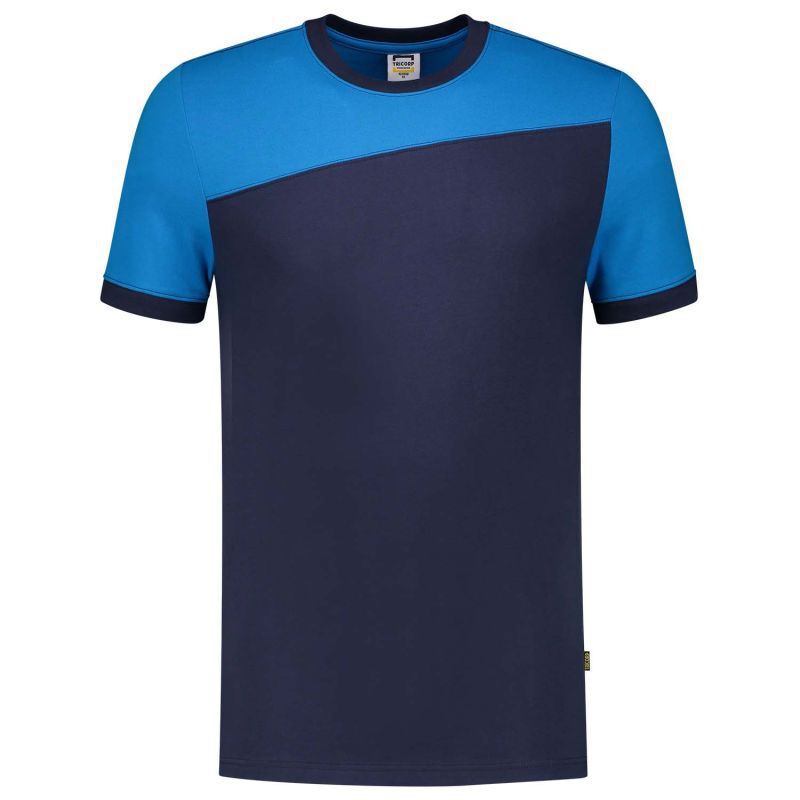 Tricorp Bicolor 102006 - T-shirt - Blauw/Lichtblauw - 3XL