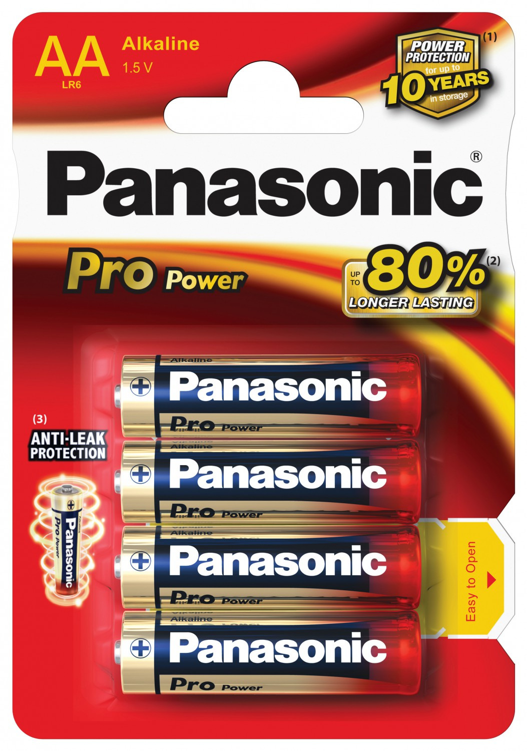 Pro Power 4x LR6 / AA Batterien