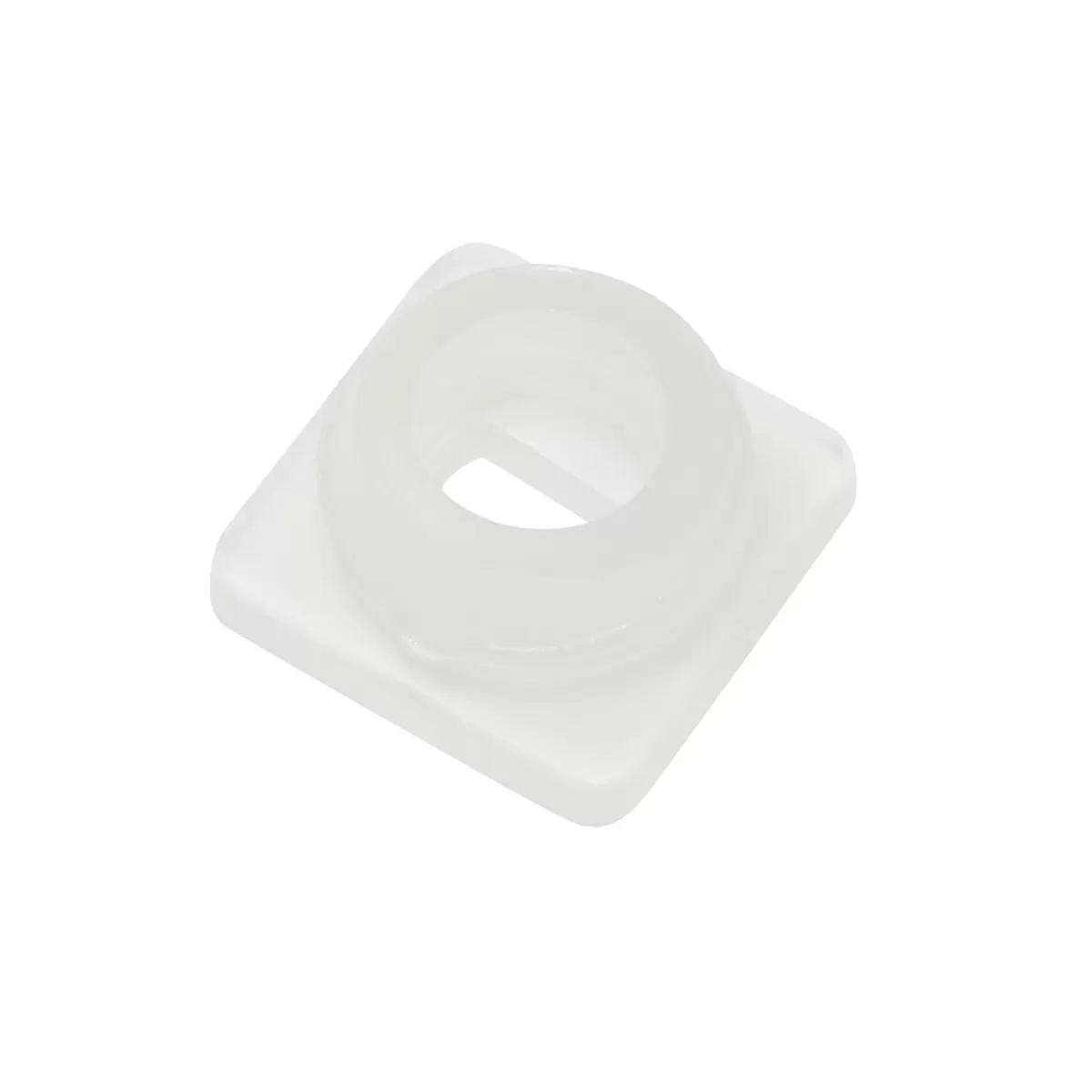 Feststeller für Vorhangschiene Maxi weiss