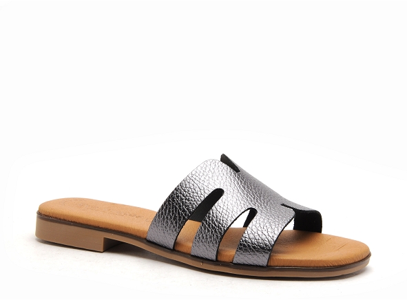 Eva frutos mules et sabots plats femme 3076 bronze