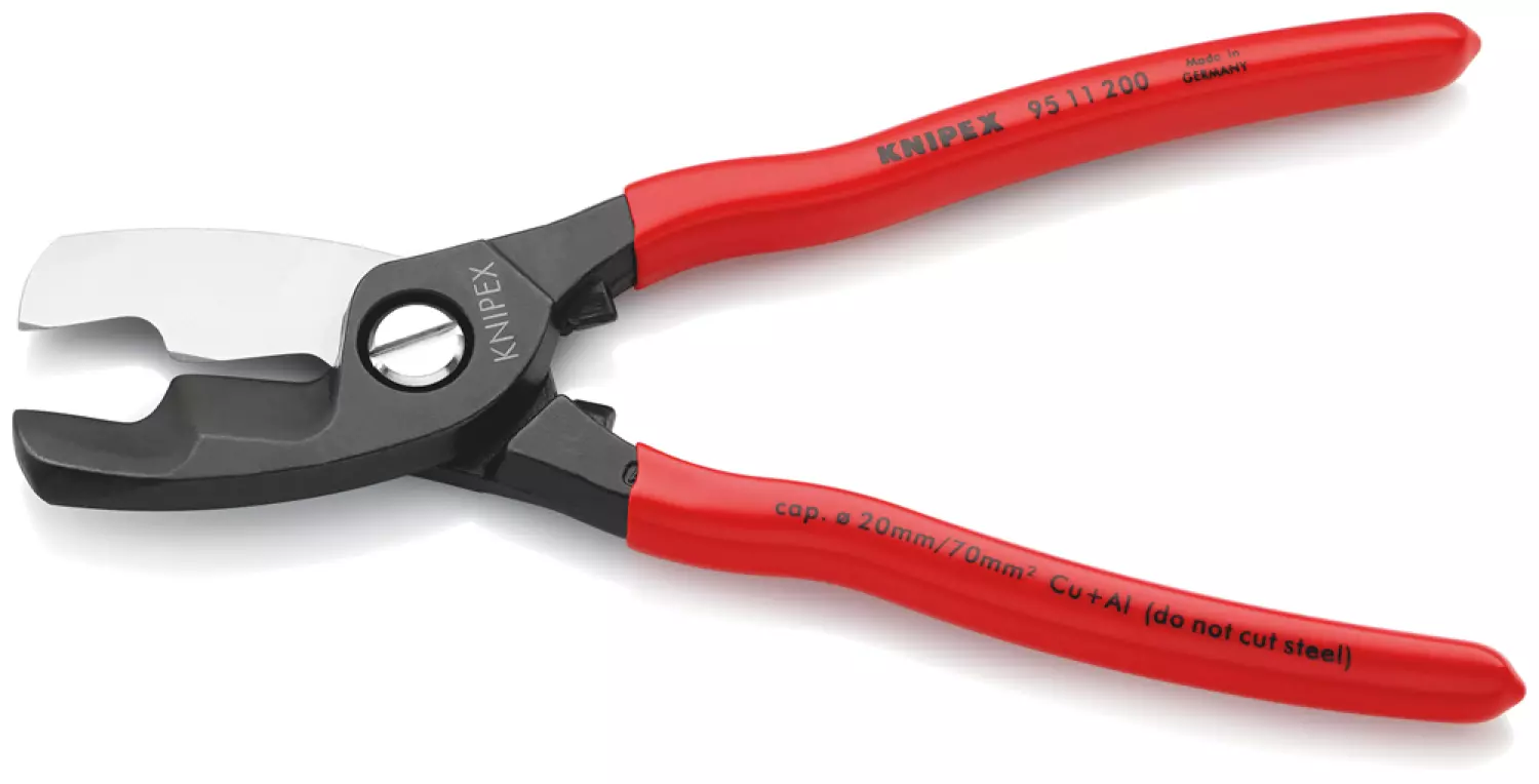 Knipex 9511200 Kabelschaar met dubbele snijkanten - 200mm