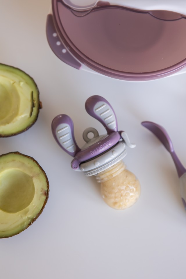 Kidsme - Foodfeeder - Plum str. M