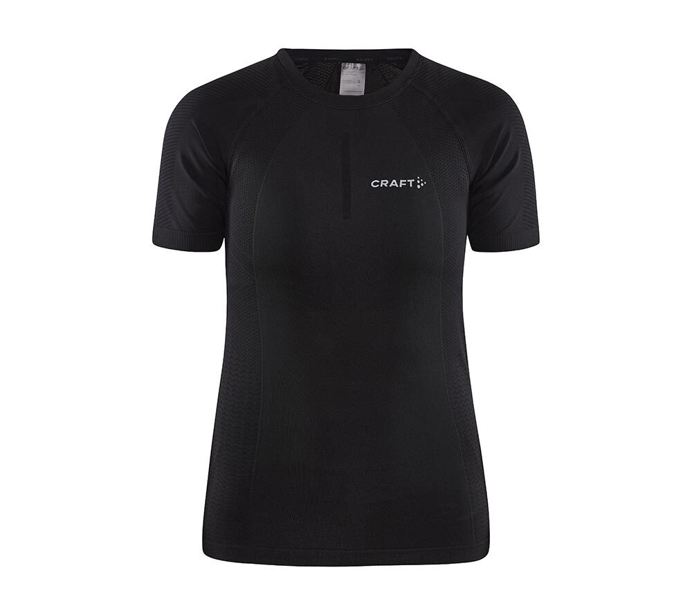Craft ADV Cool Intensity SS Ondershirt Korte Mouwen Zwart Dames