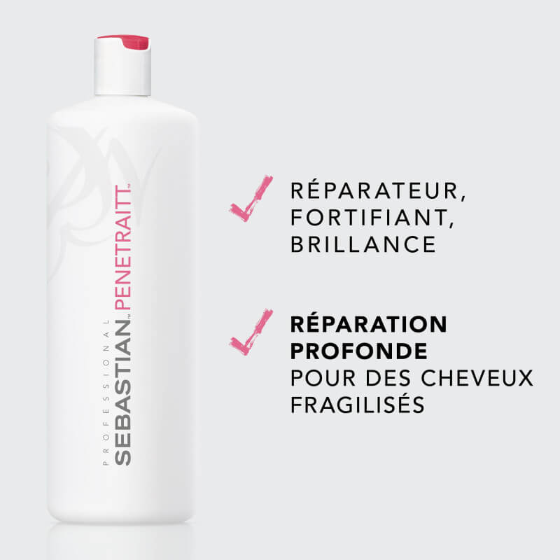 Conditionneur cheveux abîmés Penetraitt Sebastian 1L