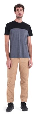 T-Shirt Technique Icebreaker Merinos 125 Cool-Lite Sphere III Gris/Noir