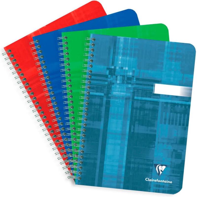 Cahier reliure intégrale A5 100 pages ligné - Assortis