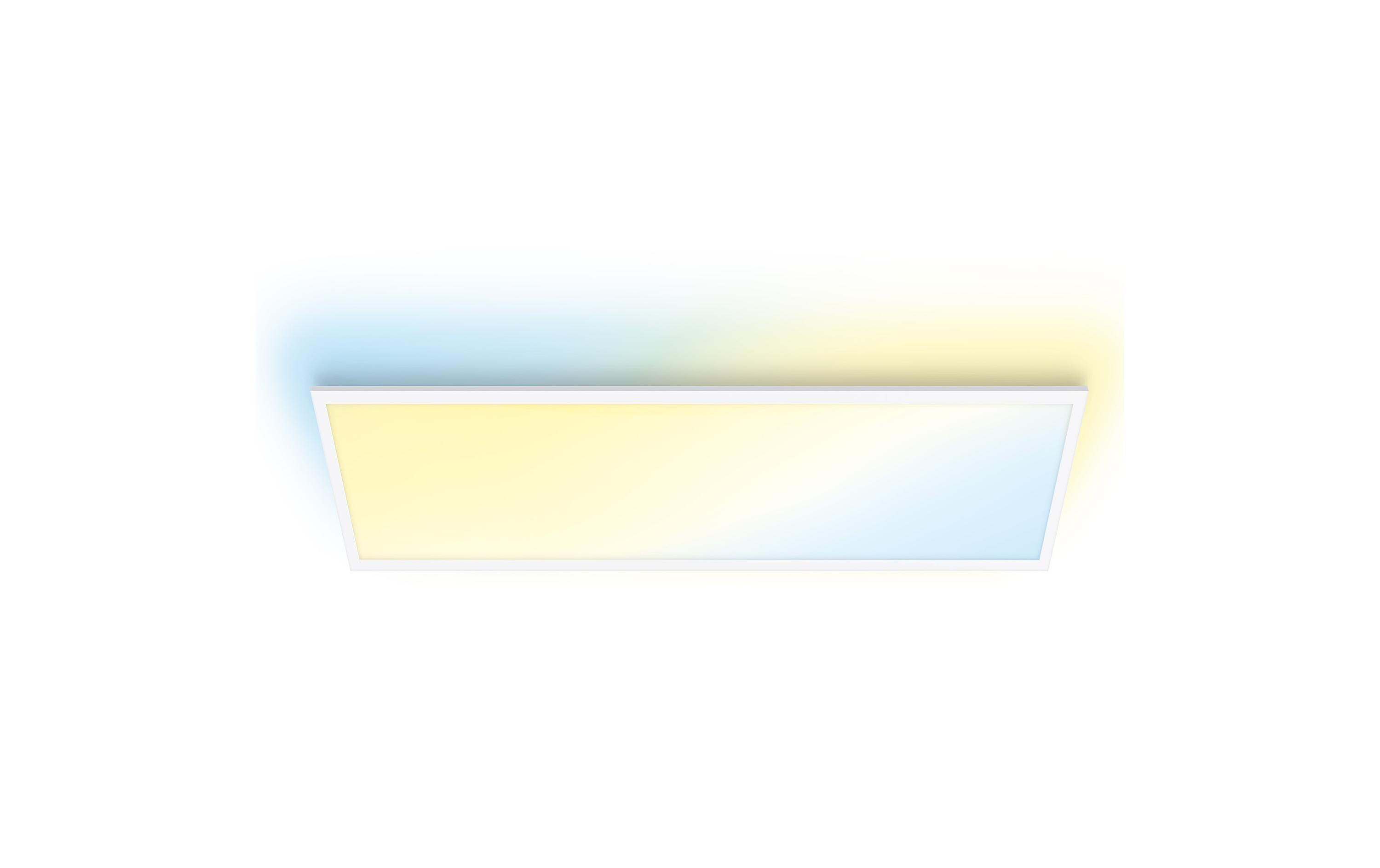 Panel Tunable White Deckenleuchte Rechteckig Weiss 3400 lm<br>LED Panelleuchte, steuerbar über Matter, WLAN