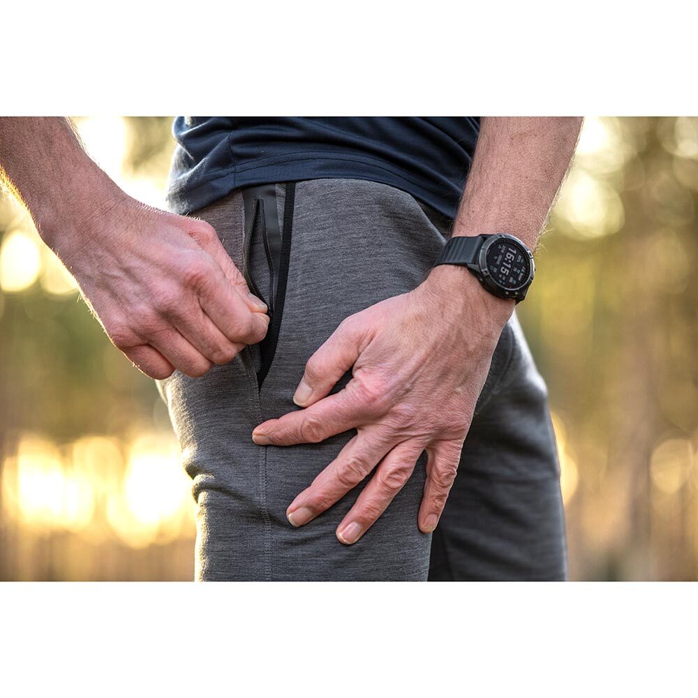 Woolpan Endless Merino Shorts Grey Melange