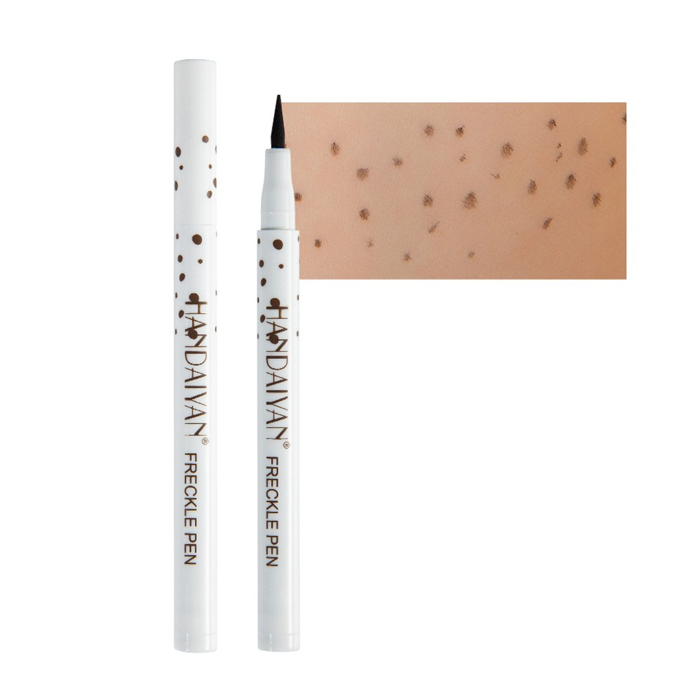 Wasserfester Sommersprossen Stift Temporary Tattoo Faux Freckles Pen - Dunkelbraun