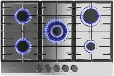 Cecotec Plaque à gaz Bolero Squad G 4200S Glass Black. Plaque à gaz avec 4 feux, finition verre noir, puissance 8000W, grilles individuelles et allumage électrique avec sécurité des vannes. : Cuisine et Maison