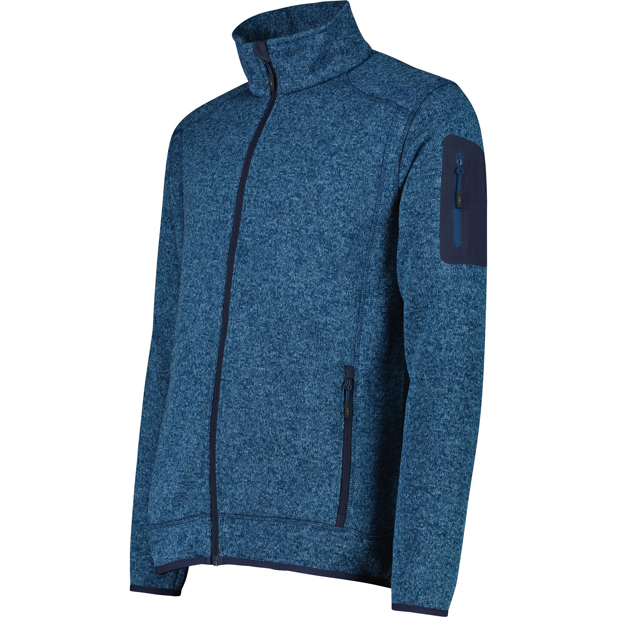 CMP Fleecejacke Herren ocean blue