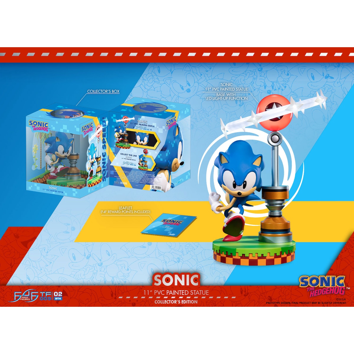 First 4 Figures Sonic Adventure figur (Sonic the Hedgehog)