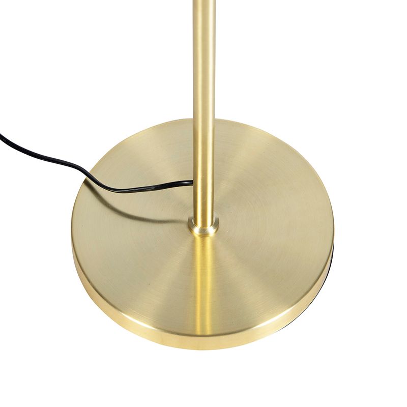 Vintage vloerlamp verstelbaar goud - Parte