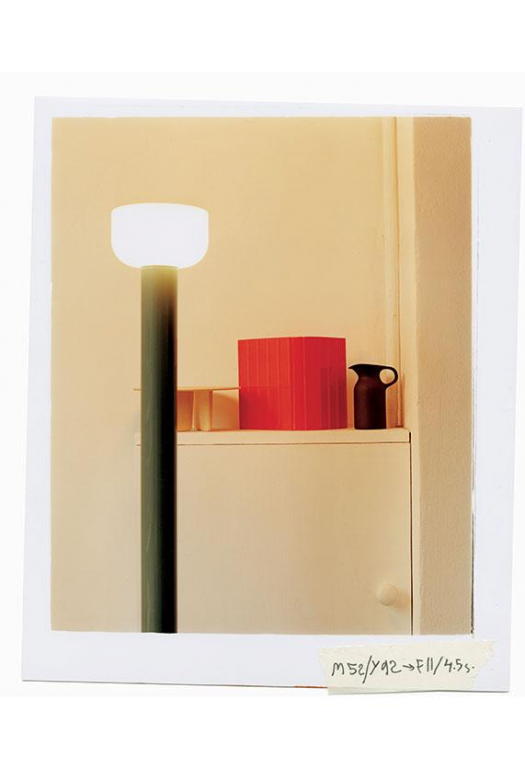 Flos Bellhop vloerlamp LED brick red/white