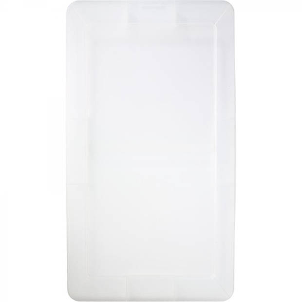 Blokker deksel - 80 L - transparant