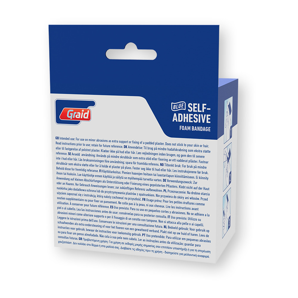 Graid Selvklædende Foam Bandage Large - 1 stk.