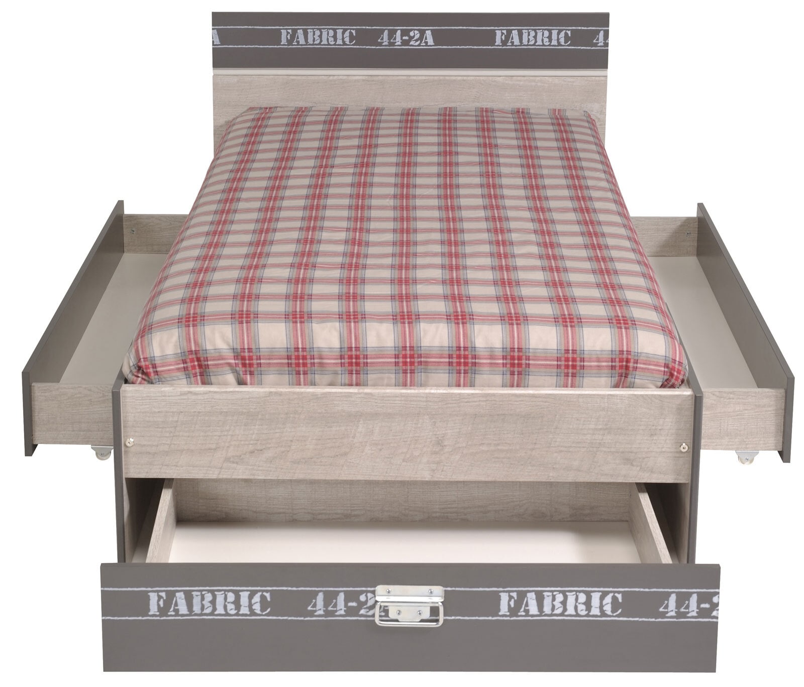 Parisot Kinderzimmer Fabric 12 hellgrau / dunkelgrau
