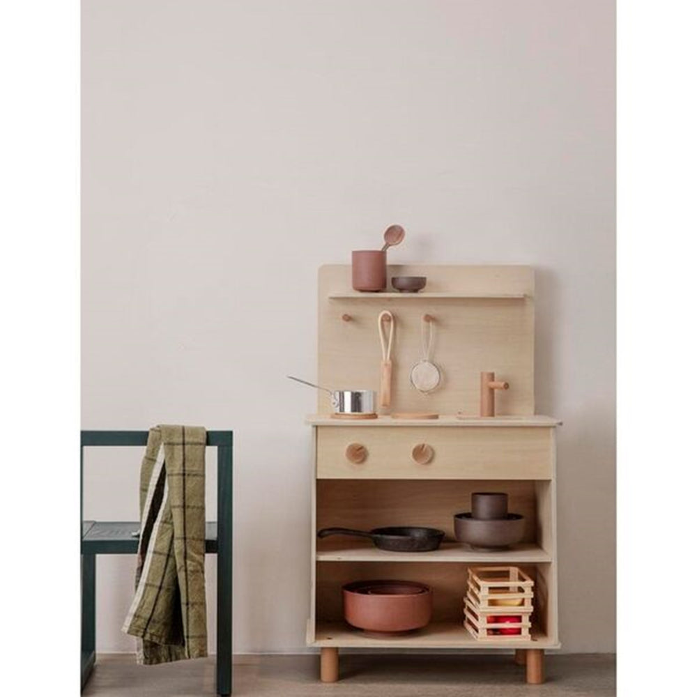 Toro Legekøkken Natural - Ferm Living → Luksusbaby.dk