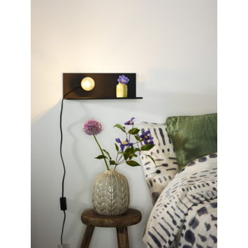 Lucide Sebo Bedlamp zwart