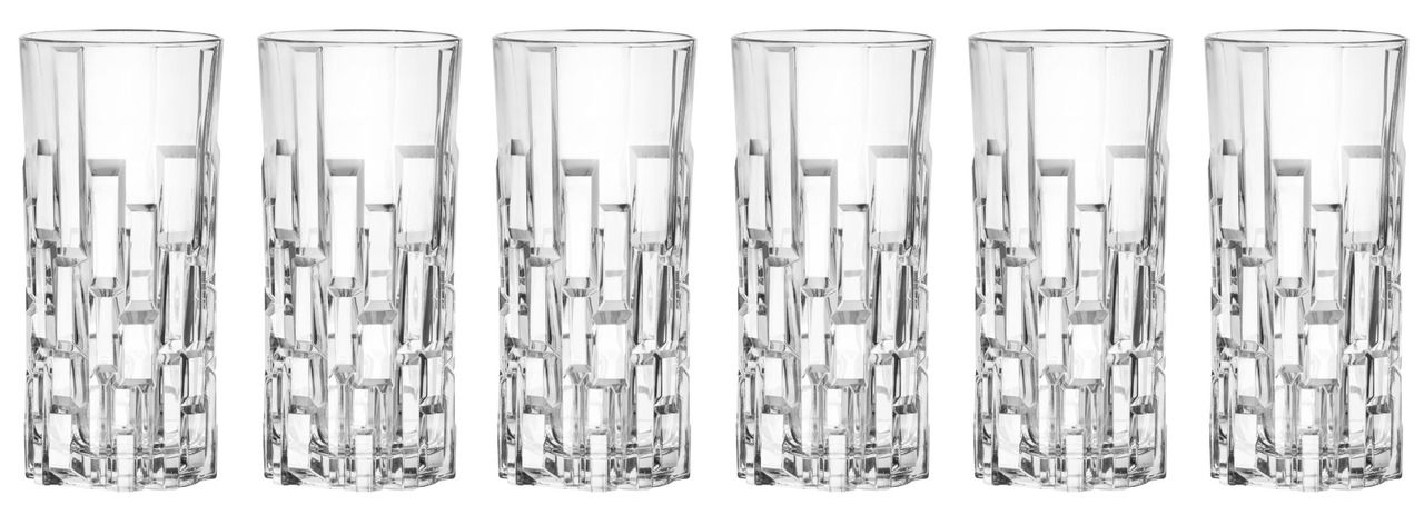 RCR Italia Longdrinkgläser 6er-Set 34cl ETNA