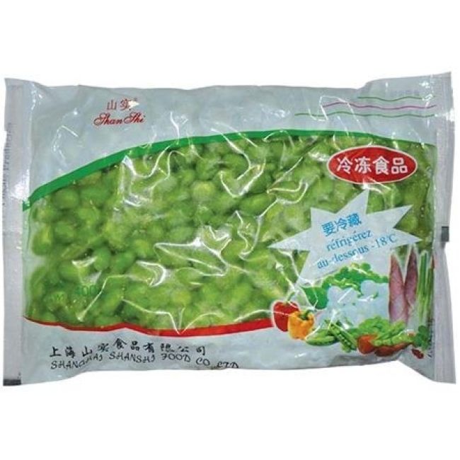 Yin Zhu/Shan Shi Bevroren Sojabonen Pit 400g