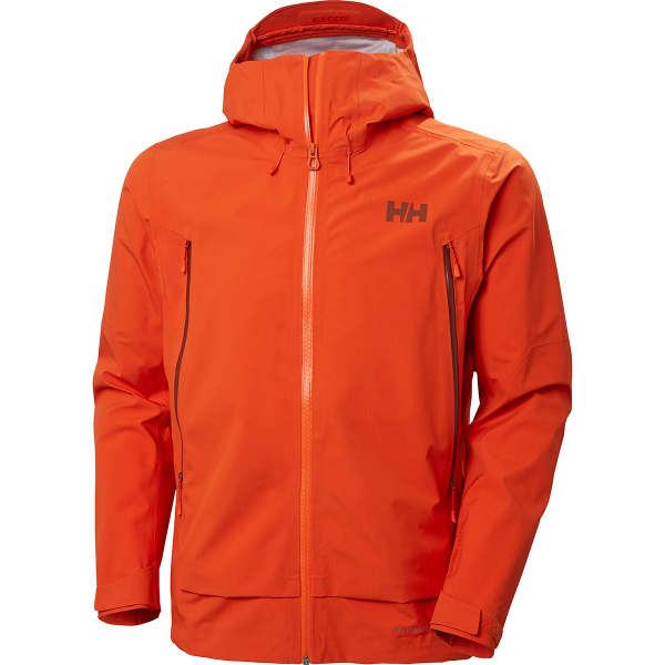 Veste ski de randonnée HELLY HANSEN VERGLAS INFINITY SHELL JACKET PATROL ORANGE