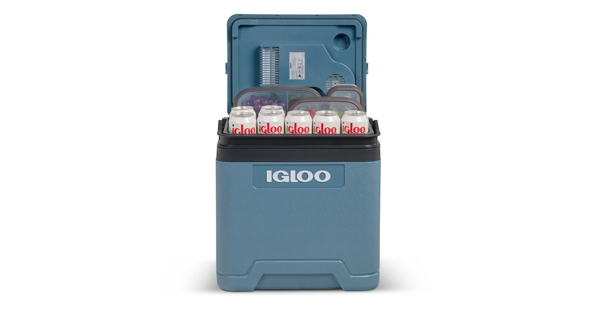 IglooIE27 DC Thermoelectric cooler koelbox  (Blauw, 27 liter)