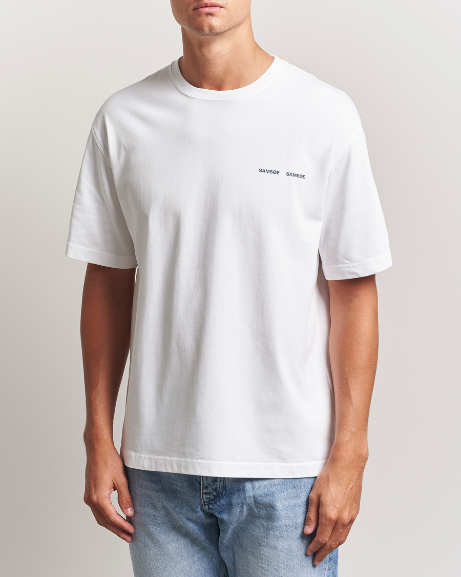 Samsøe Samsøe Florian To Connect Printed T-Shirt White