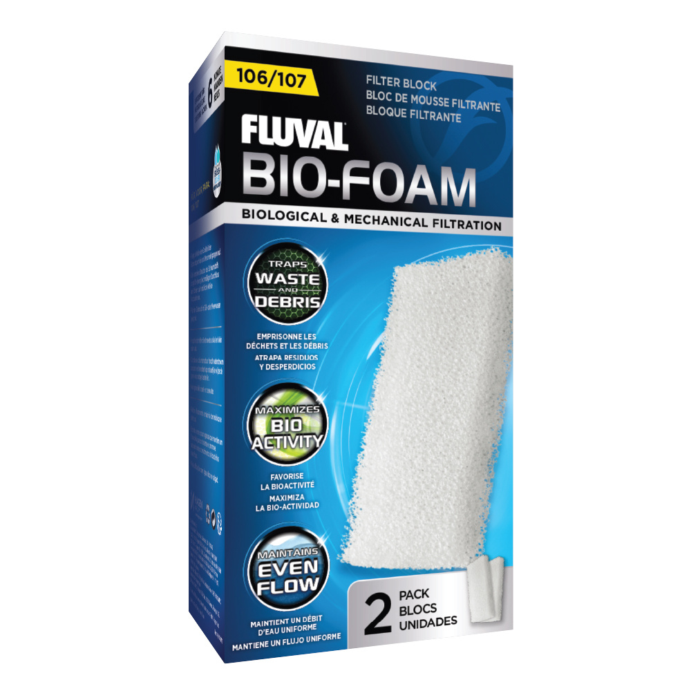 Fluval FL 106/107 Schuimpatronen