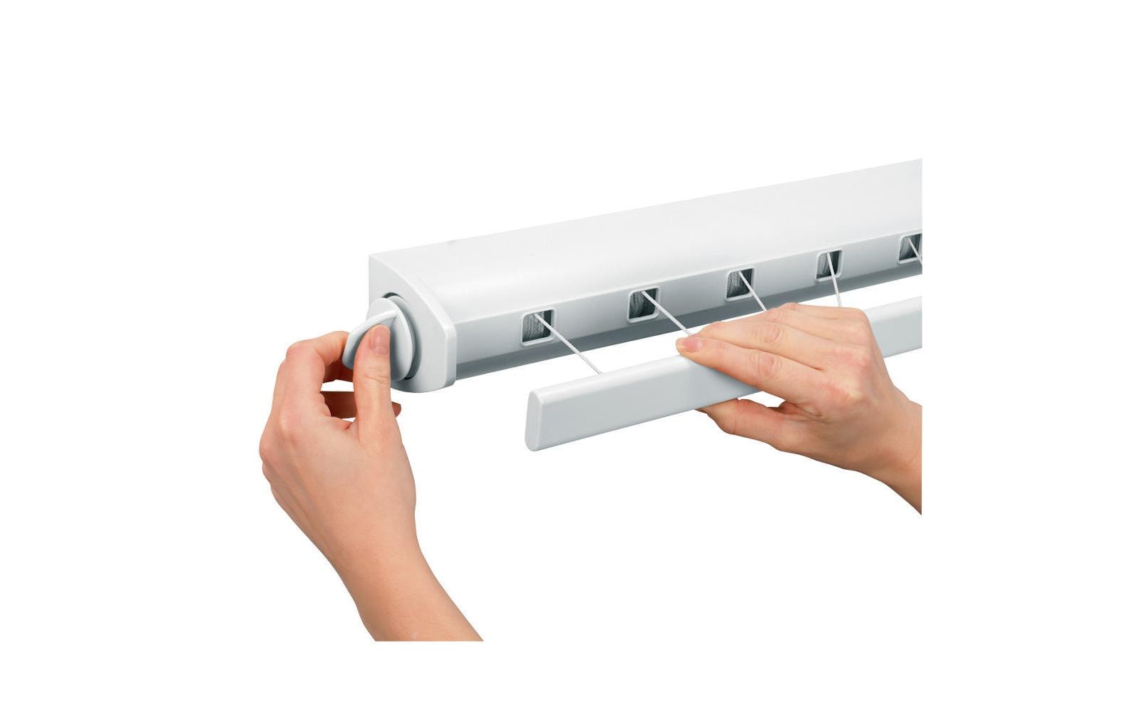 Wandtrockner Pull-Out 4.4 m, WeissAuszugwäscheleine, 4.4 m, weiss