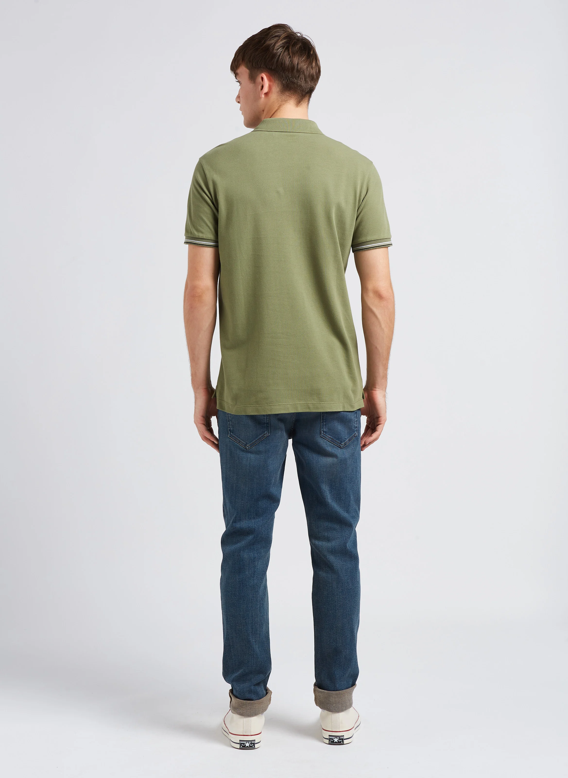 Jean slim-fit en coton | Bleu