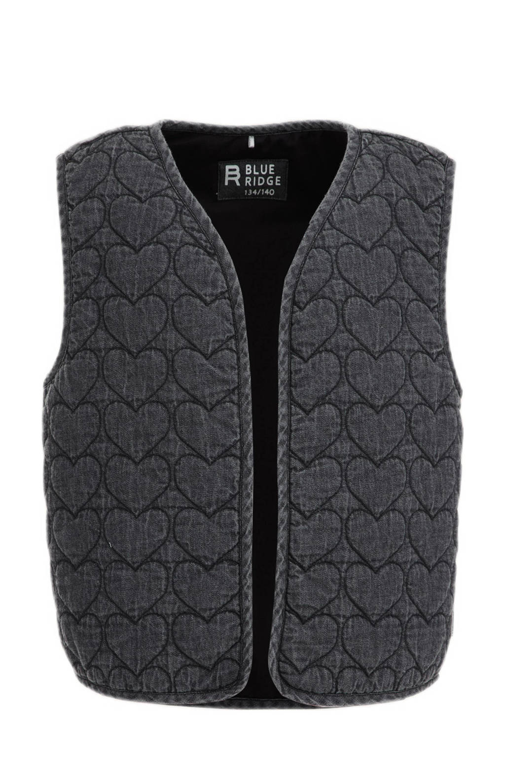 WE Fashion gilet grey denim